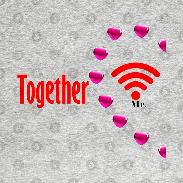 Couple valentine wifi and hotsopt man by INDONESIA68